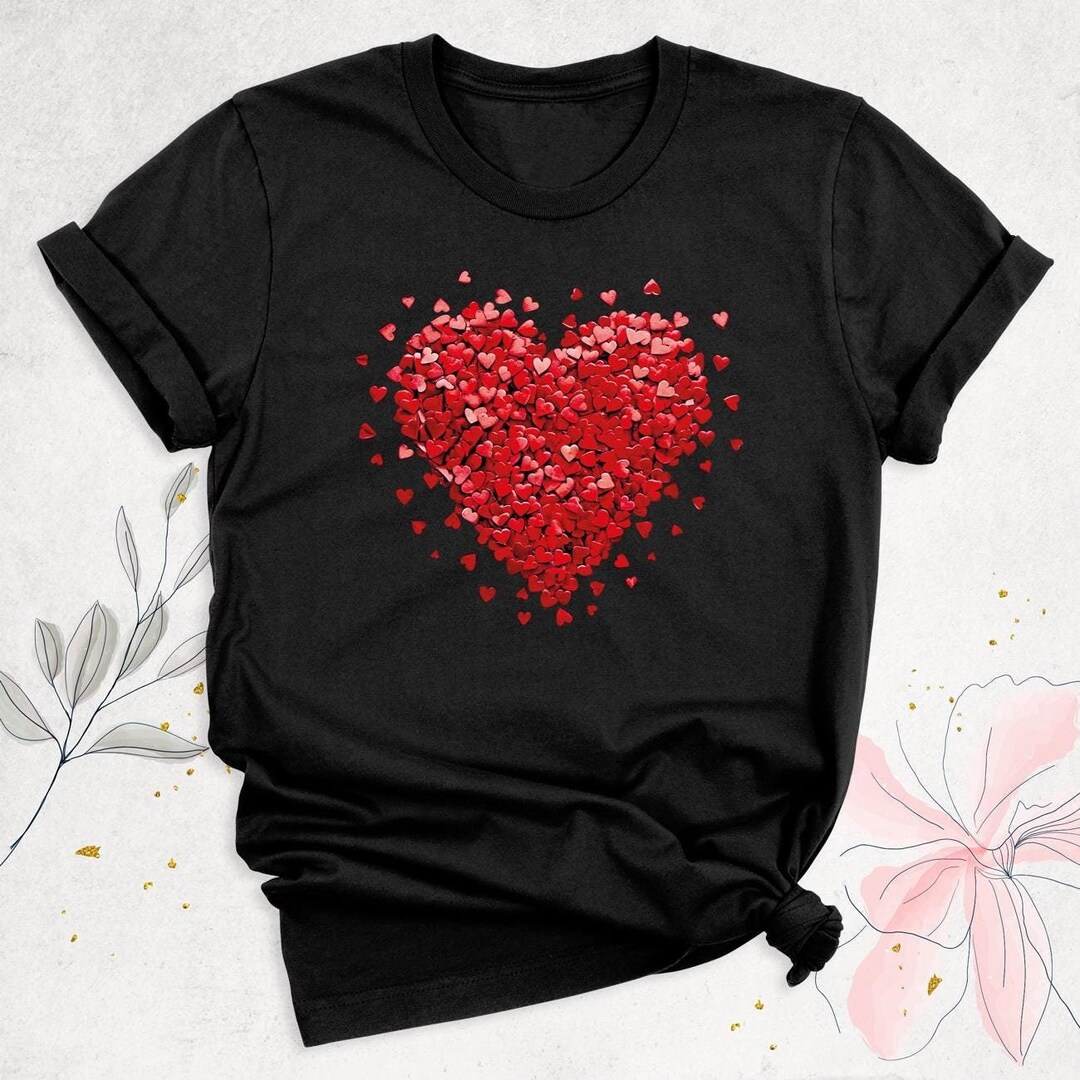 Double Heart Tee Unisex main image 0