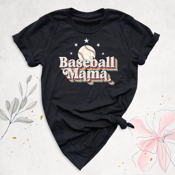 Womens Baseball Mom T Shirt Baseball Mama Gift For Baseball Lover Womens Baseball Mom T Shirt Baseball Mama Gift For Baseball Lover