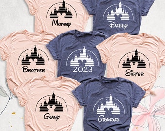 2026 Family Vacation Disney Shirt, Disneyworld Shirts, Disney Family Shirt, Disney Trip Shirt, Personalized Disney Shirt, Disneyland T-Shirt