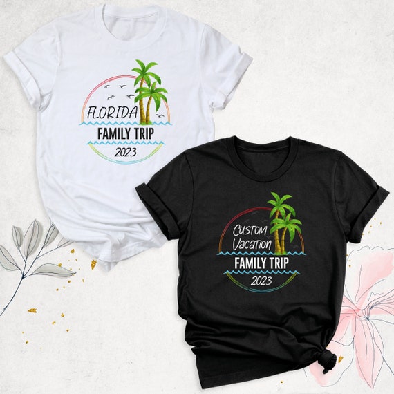 Florida Family Vacation 2019 T-Shirt Family Holiday Trip Tee Florida Family Vacation 2019 T-Shirt Family Holiday Trip Tee