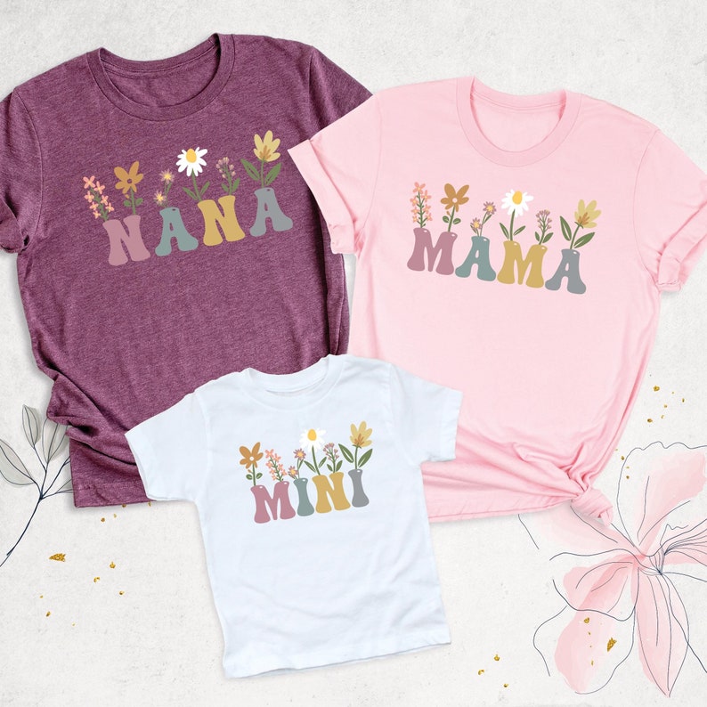 Nana Mama Mini Shirt by TrendyBuddyClothing