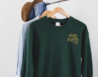 Neuro Sweatshirt; ICU Krankenschwester Sweatshirt; Sweatshirt mit Einem Spruch; Neuro RN Sweatshirt; registrierte Krankenschwester Geschenk; Neuroscientist,Neuroscientist Shirt