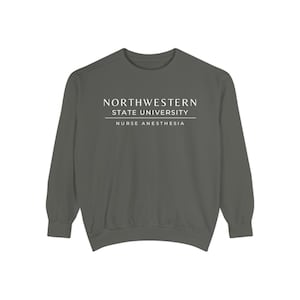 Nurse Anesthesia Custom University Sweatshirt, CRNA personalized shirt, Nurse Anesthetist gift, Christmas Gift Comfort Colors Shirt Pepper