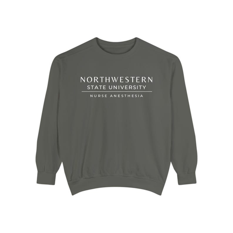 Nurse Anesthesia Custom University Sweatshirt, CRNA personalized shirt, Nurse Anesthetist gift, Christmas Gift Comfort Colors Shirt Pepper