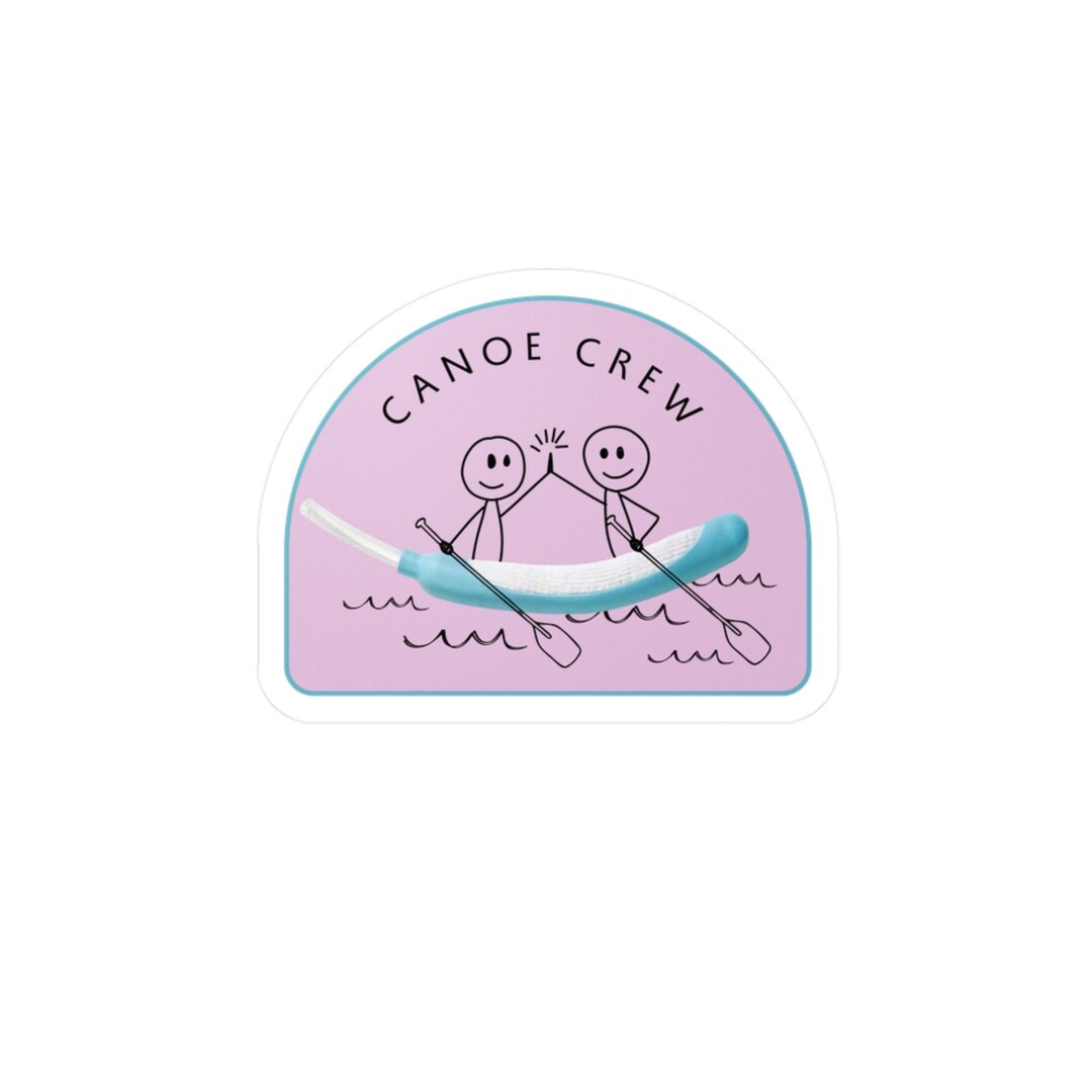 Preceptor Sticker Funny Nurse Sticker, Cooter Canoe Crew, CNA Sticker, Nursing School ...