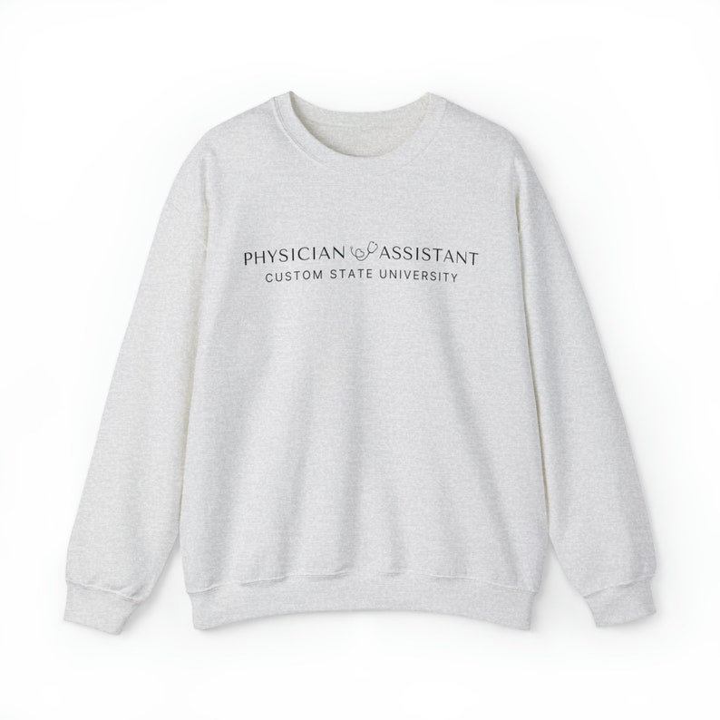 CUSTOM Physician assistant sweatshirt, Customized physician associate university, college university graduation shirt, personalized gift image 5
