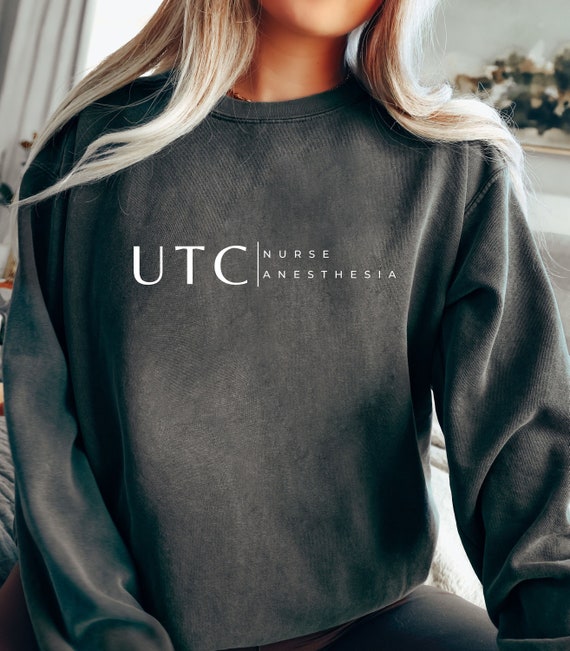 Nurse Anesthesia Custom Sweatshirt, CRNA personalized shirt, Nurse Anesthetist gift, Christmas Gift Comfort Colors Shirt, custom school