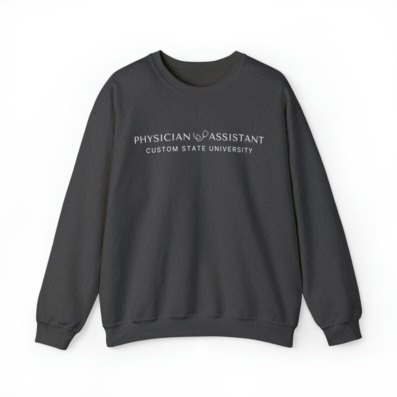 CUSTOM Physician assistant sweatshirt, Customized physician associate university, college university graduation shirt, personalized gift image 6