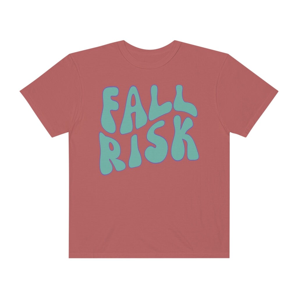 Fall Risk Nurse Shirt, Funny Nurse Shirt, CNA Shirt | CVICU ER Tele ...