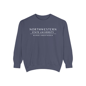 Nurse Anesthesia Custom University Sweatshirt, CRNA personalized shirt, Nurse Anesthetist gift, Christmas Gift Comfort Colors Shirt image 7