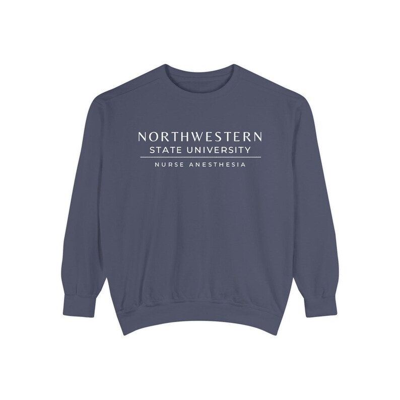 Nurse Anesthesia Custom University Sweatshirt, CRNA personalized shirt, Nurse Anesthetist gift, Christmas Gift Comfort Colors Shirt image 7