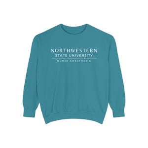Nurse Anesthesia Custom University Sweatshirt, CRNA personalized shirt, Nurse Anesthetist gift, Christmas Gift Comfort Colors Shirt image 5