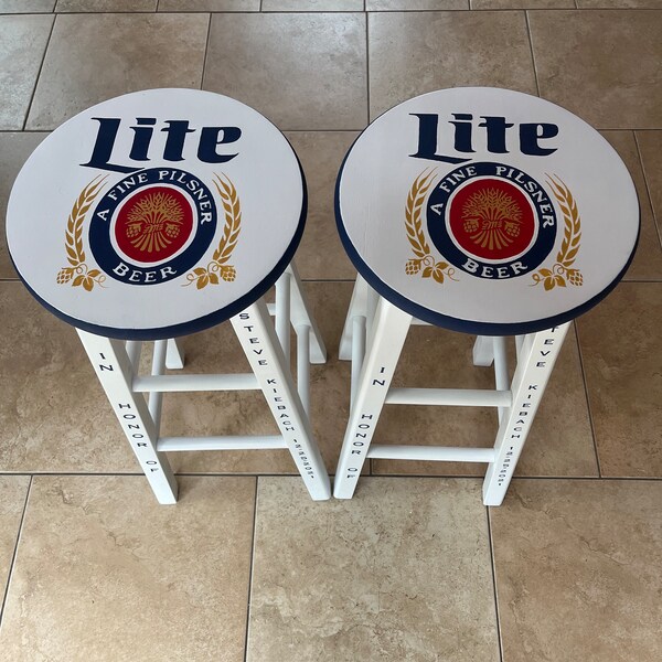 Custom Bar Stools Etsy