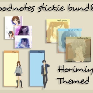 Horimiya Themes Digital Stickies