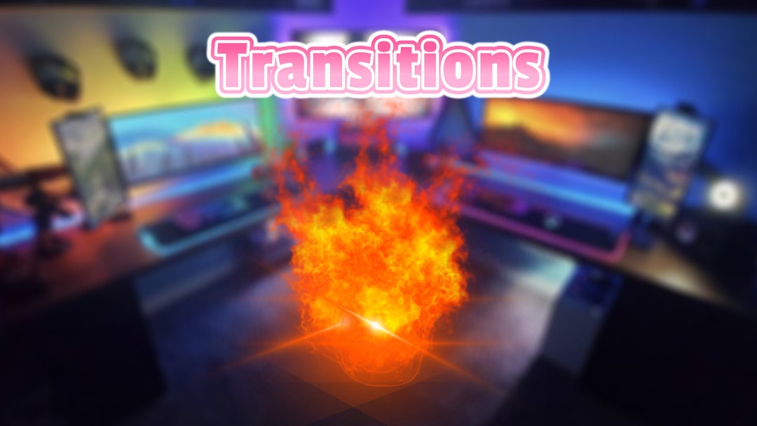 Fire Transitions for Twitch - Twitch Transition, Stream Transitions ...
