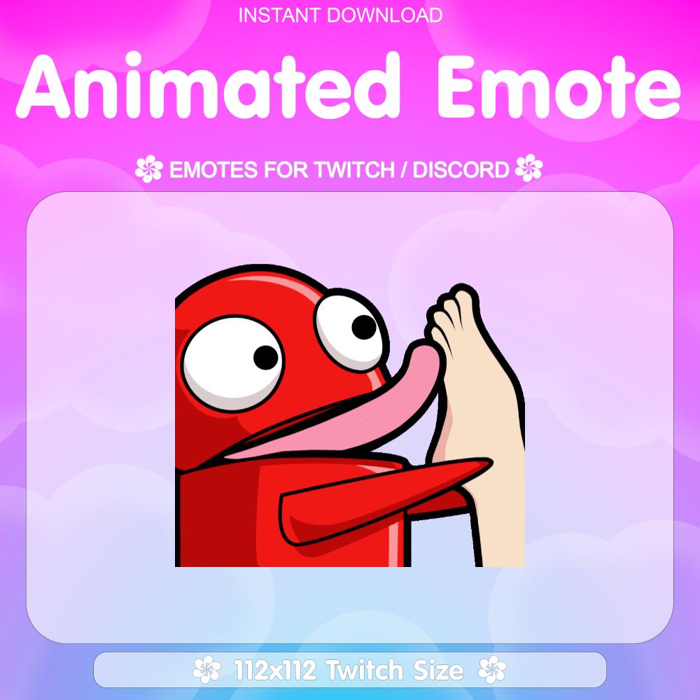 Repo Funny Lick Animated Emote for Twitch - R.e.p.o, Animated, Tongue ...