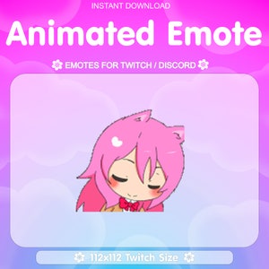 Animated Anime Dance Emote for Twitch - Animated Emote, Dance, Kawaii, Cute, Anime, Discord, Livestream, Cute Dance, Party, Disco, Twitch
