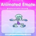 Tentacle Squid Dance for Twitch - Animated Emote, Funny, Squid, Dance Emote, Discord, Livestream, Party, lol, Meme Emotes, Meme, Twitch
