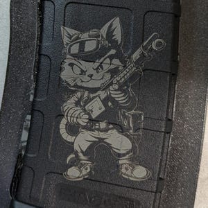 Spec. Cassie “Whisper” Cat PMAG SVG