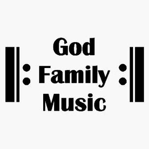 God Family Music SVG File for Laser Engraving, Christian Digital Design for Cricut, Silhouette, Music Themed SVG Cut File for Crafts