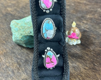 Cotton Candy Freeform Ring
