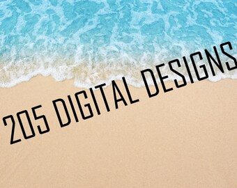 Fond de vague de plage. PNG UNIQUEMENT ! Téléchargement numérique.