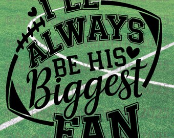 Fan de football SVG : fichier de coupe pour Cricut, Silhouette (téléchargement numérique)