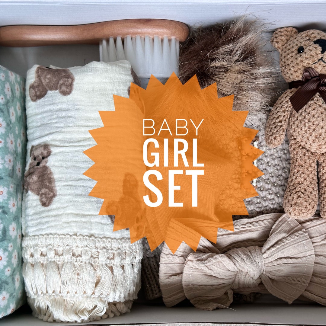 Newborn Gift Box Baby Winter Gift Knit Set Winter Baby Hat 39 Months