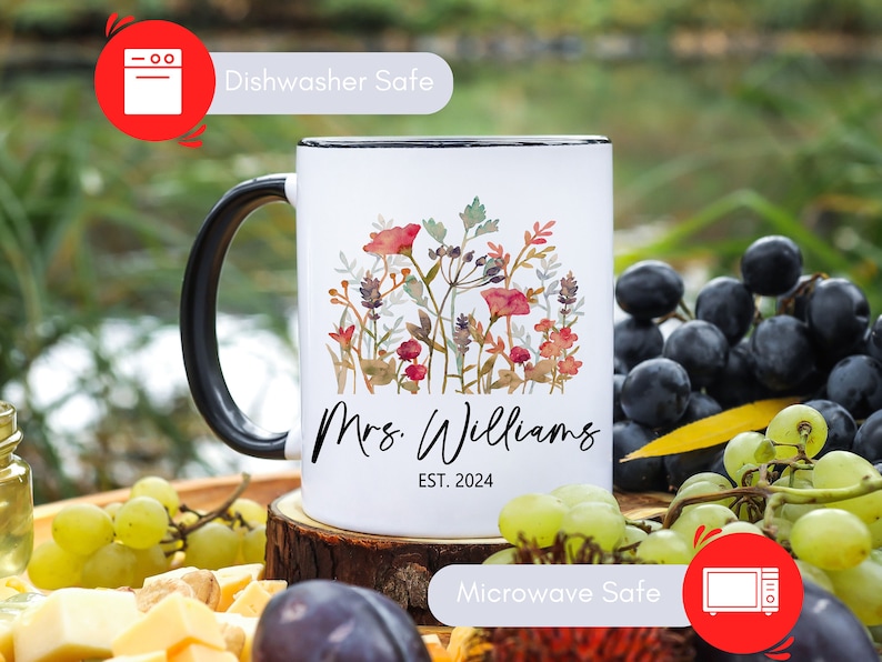Mr and Mrs Mugs Matching Mugs for Couple Engagement Gift Custom Wedding Gift for Couple Personalized Coffee Cup Anniversary Gifts