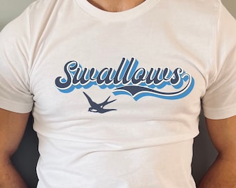 Zwaluwen werper Tee, Gay T-shirt, Gay mannen shirt