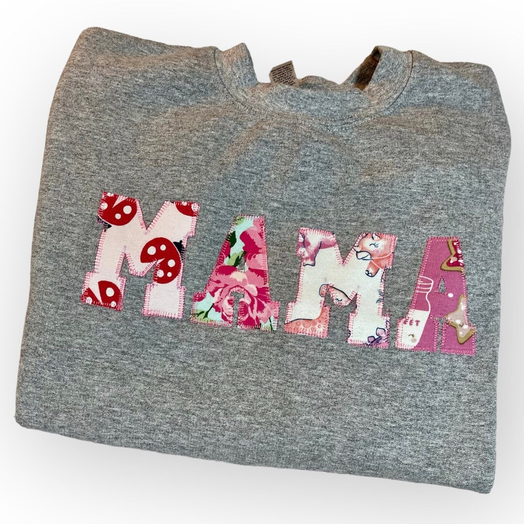 Keepsake Mama Sweatshirt Made From Baby Clothes & Other Etsy