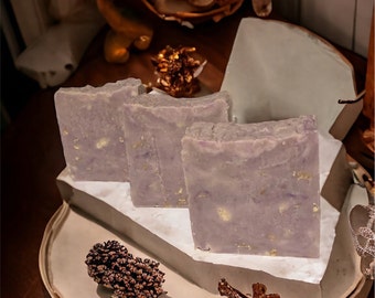 Lavender Oatmeal Soap | Goat Milk Bar Soap | Oatmeal Soap | Lavender Soap | Cruelty Free | Vegan Friendly