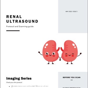 Renal Ultrasound Protocol and Scanning Guide