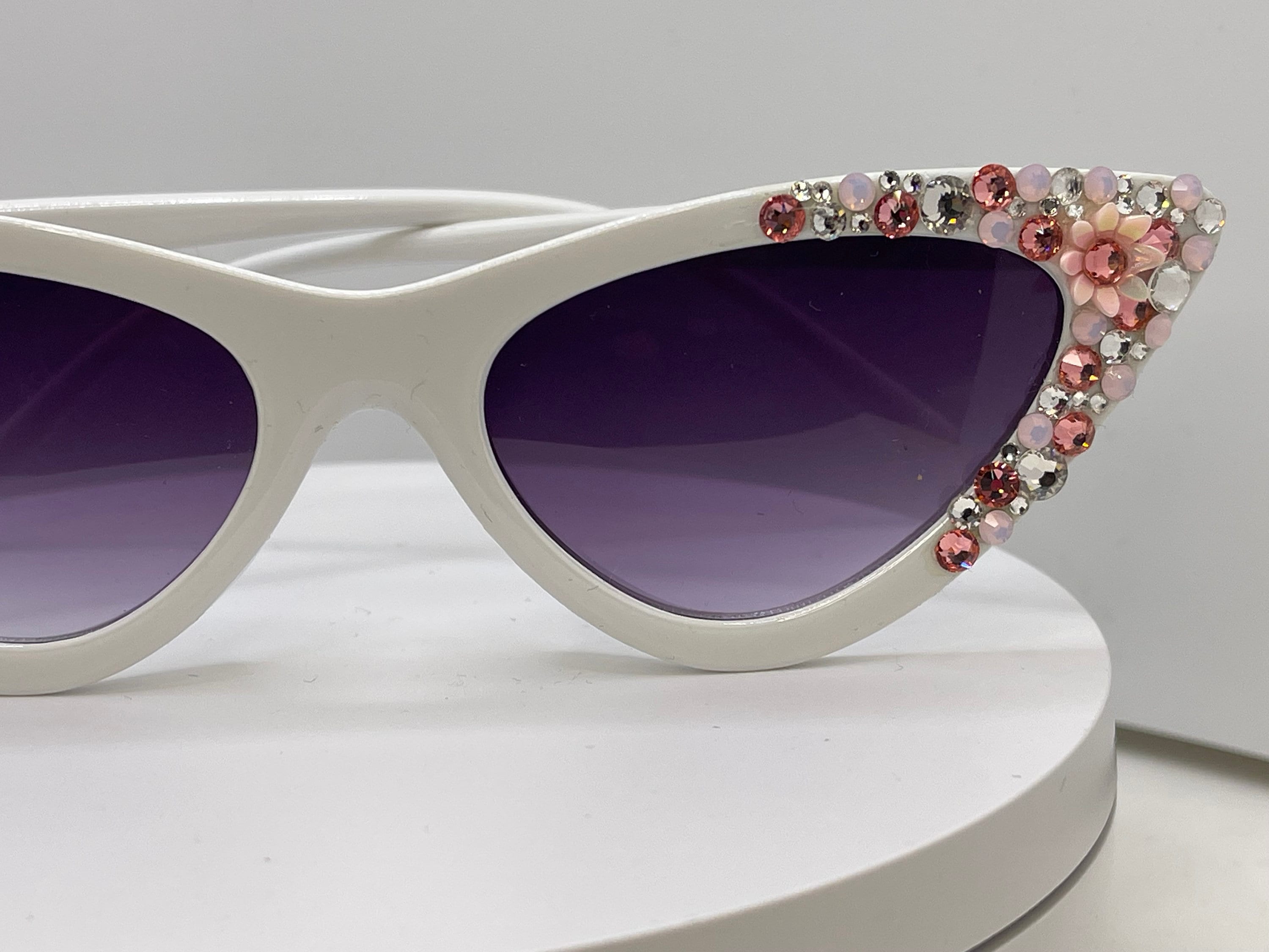 SWAROVSKI Constella Cat Eye Sunglasses Milky Pink Acetate Swarovski Crystal $233 Swarovski Women main image 2