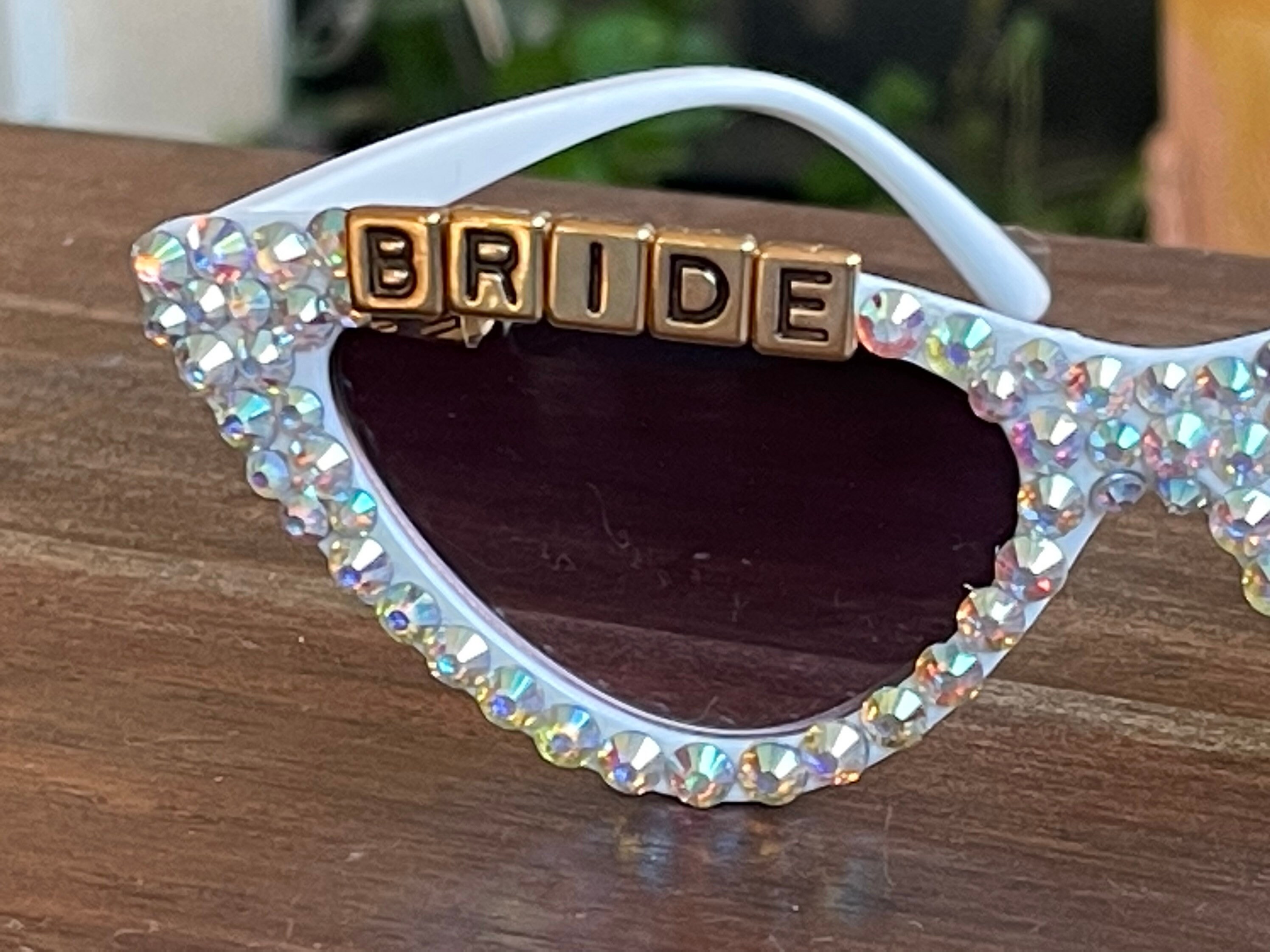 Cat Eye Sunglasses Made With Swarovski Elements AB Crystal Rhinestone Glam Amazon.com: COTIA Cat Eye Rhinestone Sunglasses for Women  main image 4