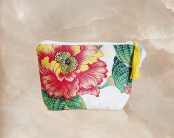 Cosmetic bag | pouch case | vintage fabric casepouch