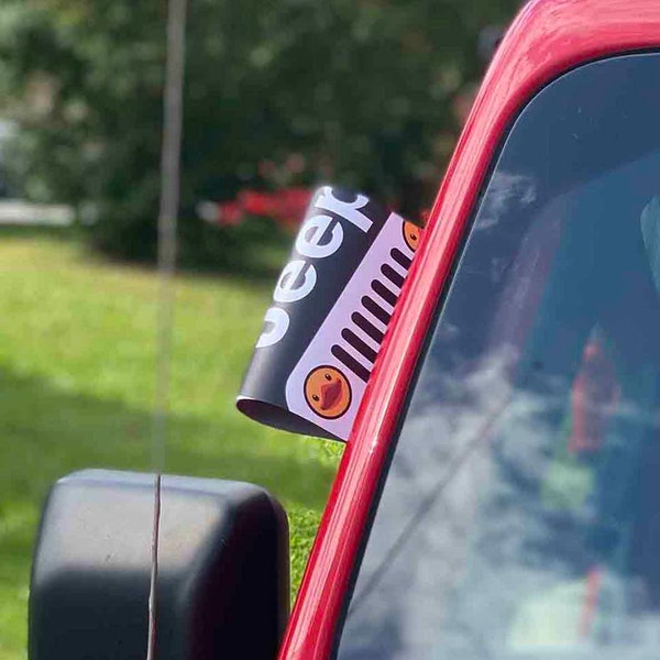 Custom Made Car Tag | The Original Ducking car tag | FAST delivery | Wash instruction tag | Fun and & cool accessories for your car