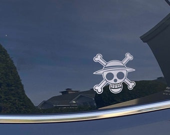 Straw hat pirates Jolly Roger, Car Decals Vinyl sticker