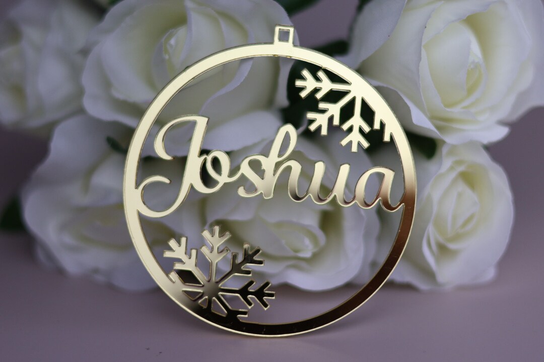 Personalised Christmas Bauble Personalised Gift Christmas Present - Etsy UK