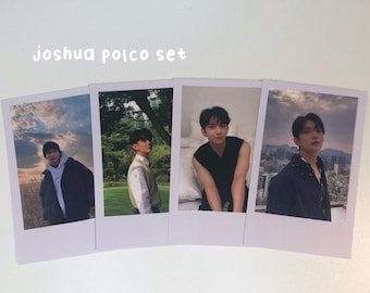 seventeen polcos set | kpop polaroid | seventeen photo cards | joshua polcos