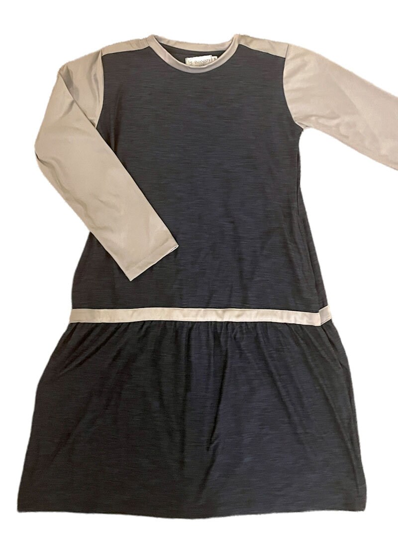 modest activewear t-shirt dress Girls Long Sleeve Sports Dress, Teen Modest Activewear