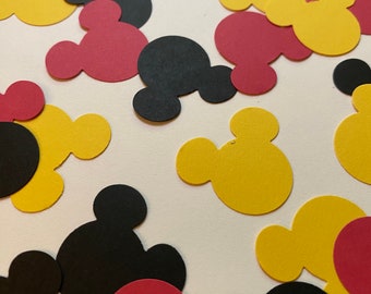 Klassieke kleuren Mickey Mouse Confetti