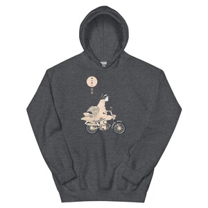 Motorcycle Rising Geisha Japanese Unisex Hoodie