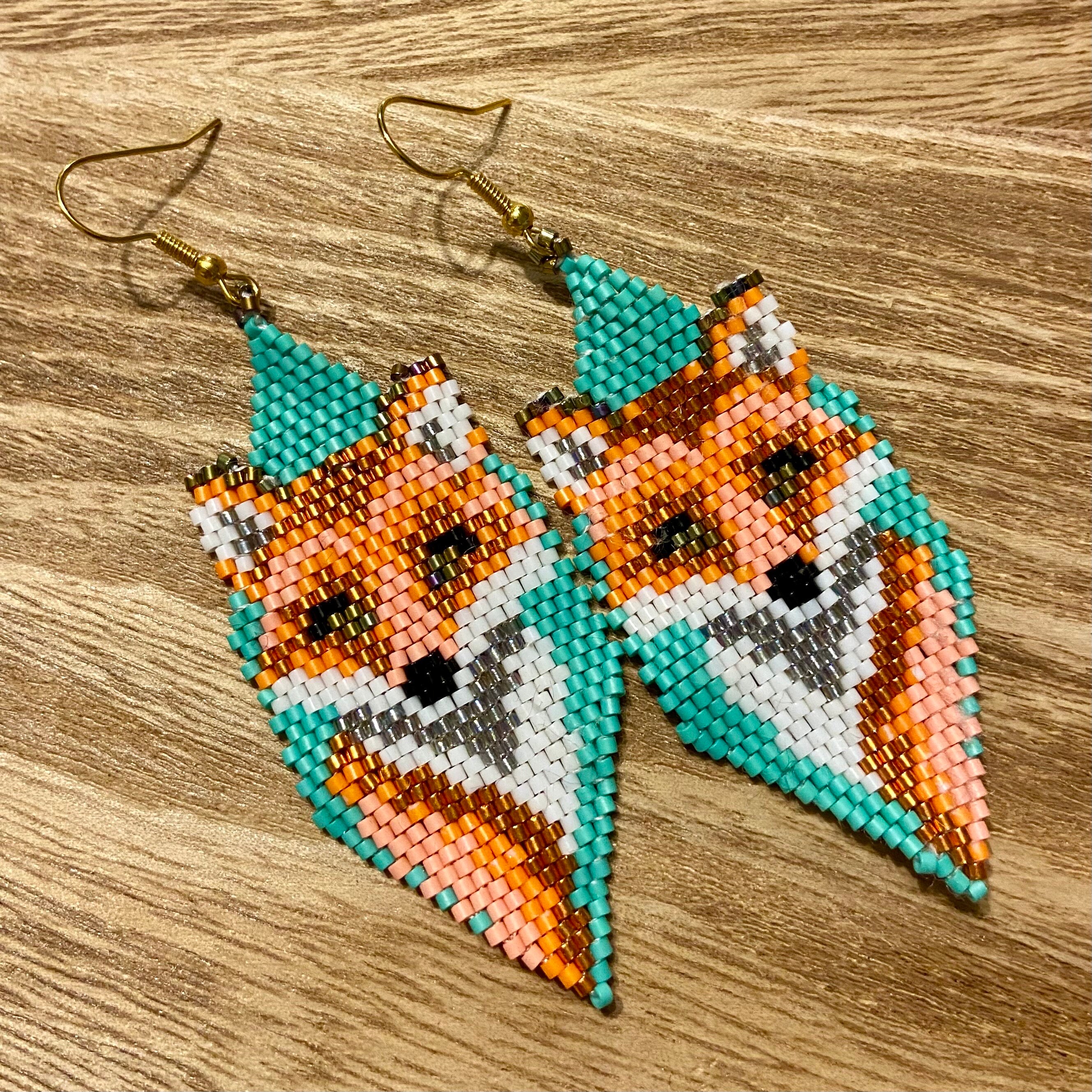 Bead Animal Earring Etsy Canada