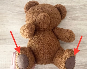 Adorable Teddy Bear DIY Pattern (digital File) and Online