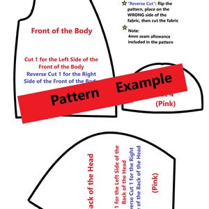 Teddy Bear Sewing Pattern PDF | DIY Plush Bear Pattern | Stuffed Animal Tutorial | 2 Sizes Teddy Bear | Beginner Friendly image 5