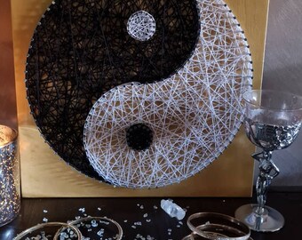 String Art Yin Yang - Etsy