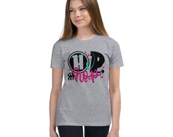 Girls Hip Hop Short Sleeve Easter T-Shirt