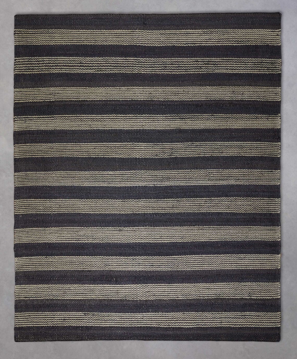 Navy Blue Jute Rug, Outdoor Jute Runner, Handmade Jute Runner, Eco