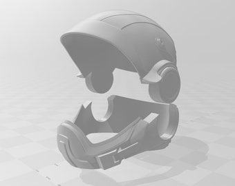 Dune Awakening Choam Helmet Model